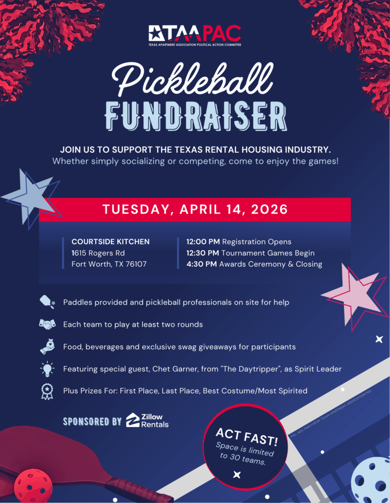 2026 Branding MASTER TAAPAC TAA FL Pickleball