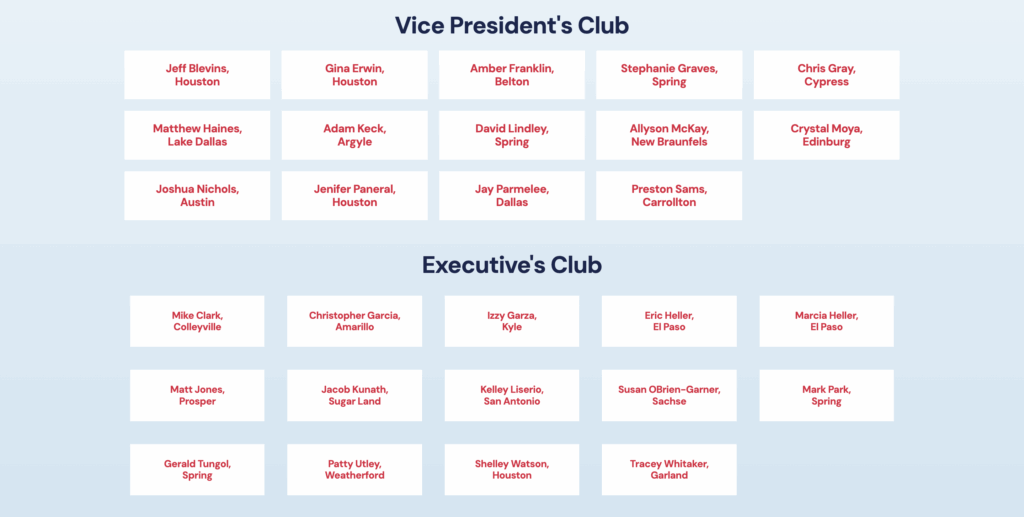 TAA VP and Executives Club