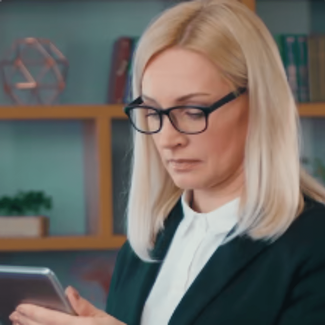 Woman on Ipad | TAAEF Research