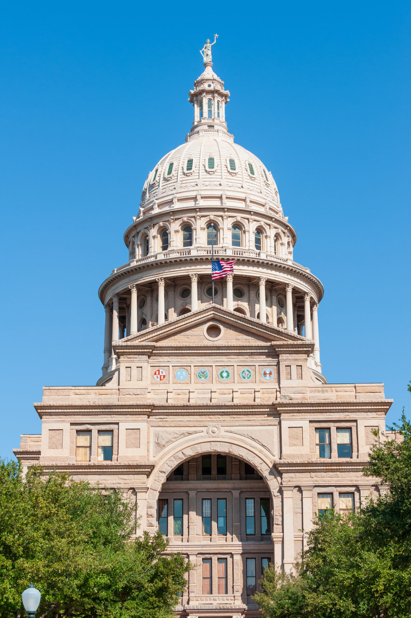 State Capitol building in downtown Austin, capital of Texas, USA